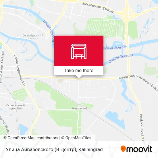 Улица Айвазовского (В Центр) map