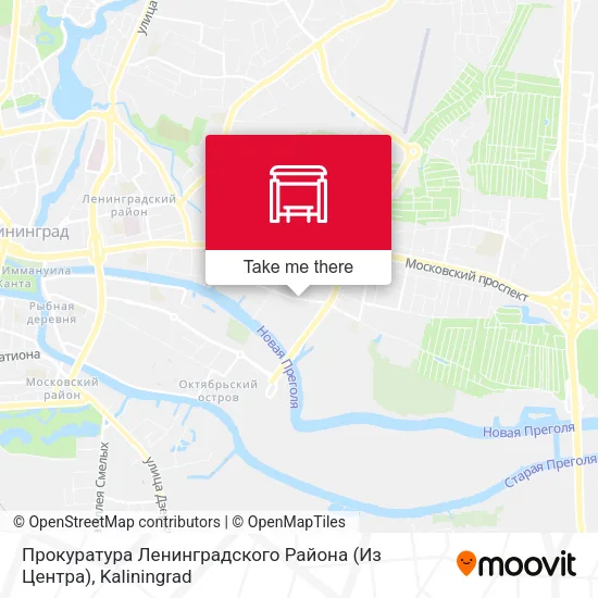 Прокуратура Ленинградского Района (Из Центра) map