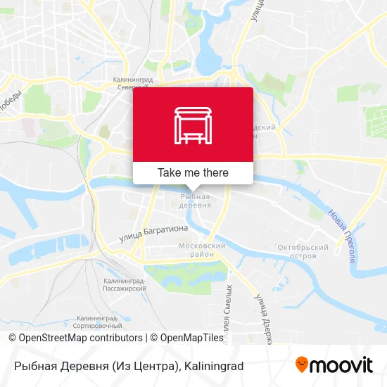 Рыбная Деревня (Из Центра) map
