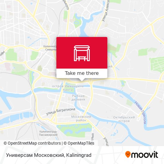 Универсам Московский map