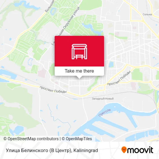 Улица Белинского (В Центр) map