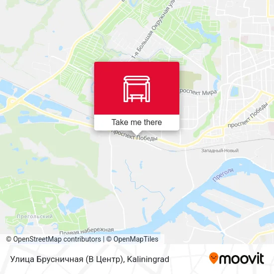 Улица Брусничная (В Центр) map