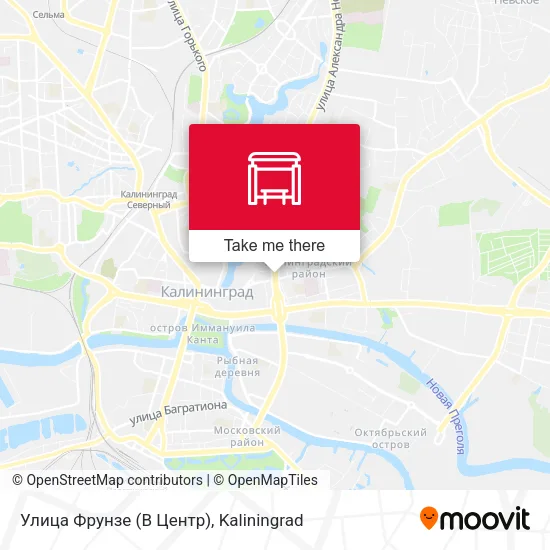 Улица Фрунзе (В Центр) map