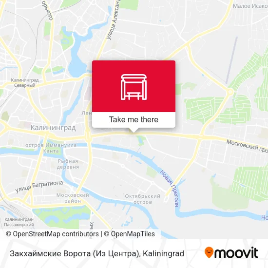 Закхаймские Ворота (Из Центра) map