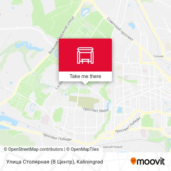 Улица Столярная (В Центр) map