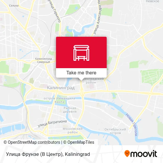 Улица Фрунзе (В Центр) map