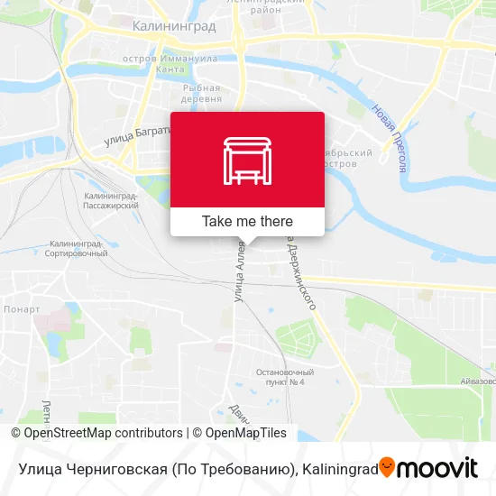Улица Черниговская (По Требованию) map