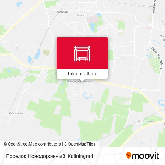 Посёлок Новодорожный map