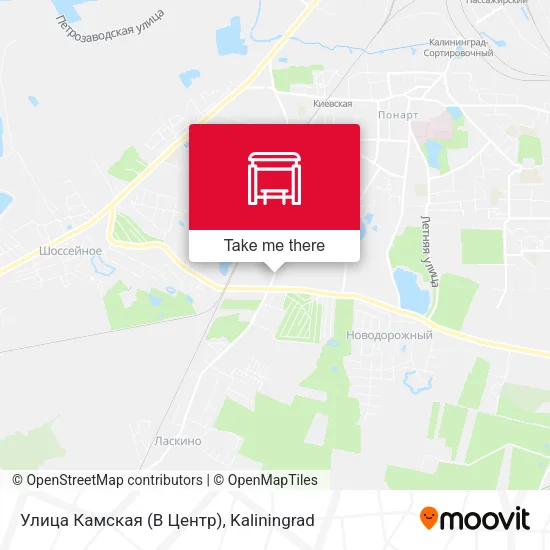 Улица Камская (В Центр) map