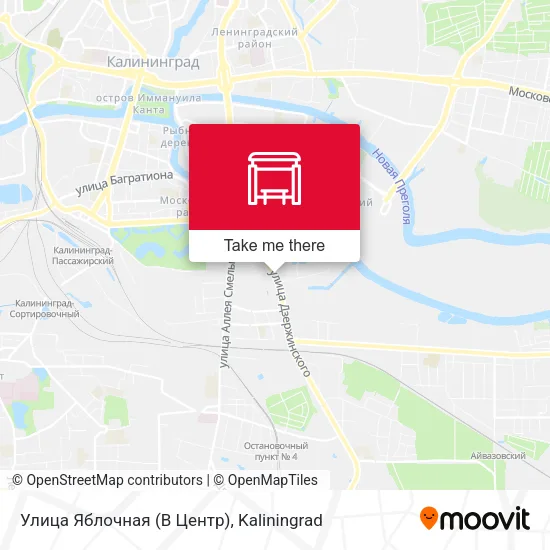 Улица Яблочная (В Центр) map