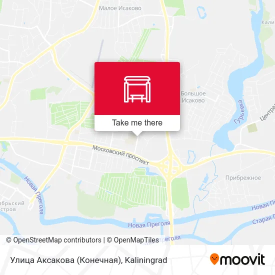 Улица Аксакова (Конечная) map