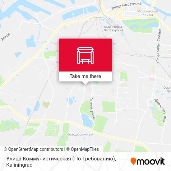 Улица Коммунистическая (По Требованию) map