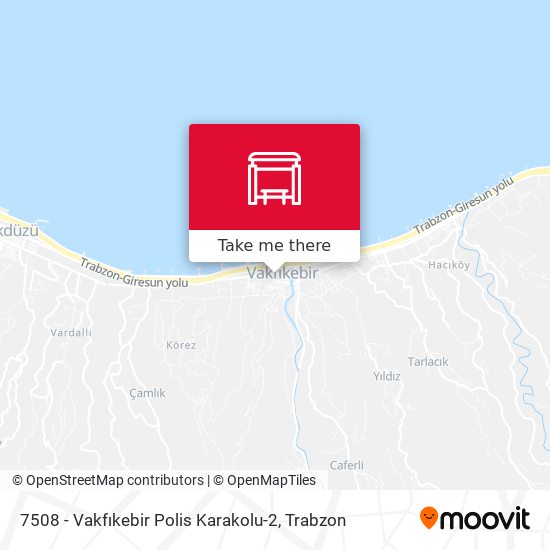 7508 - Vakfıkebir Polis Karakolu-2 map
