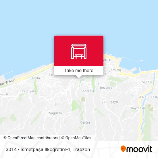 3014 - İsmetpaşa İlköğretim-1 map