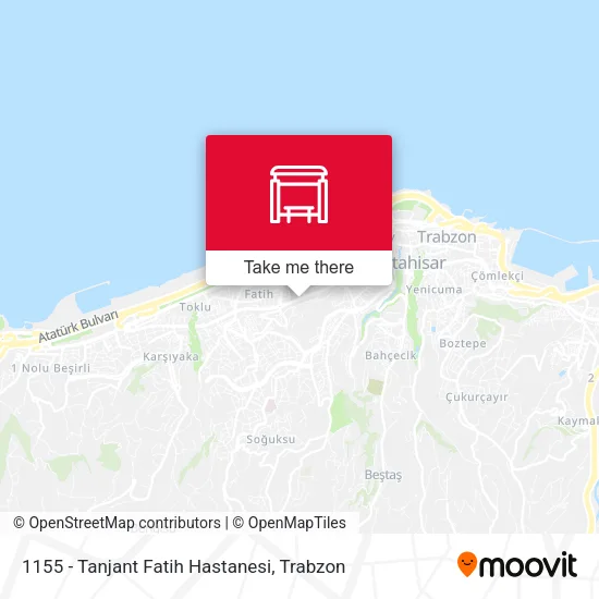 1155 - Tanjant Fatih Hastanesi map