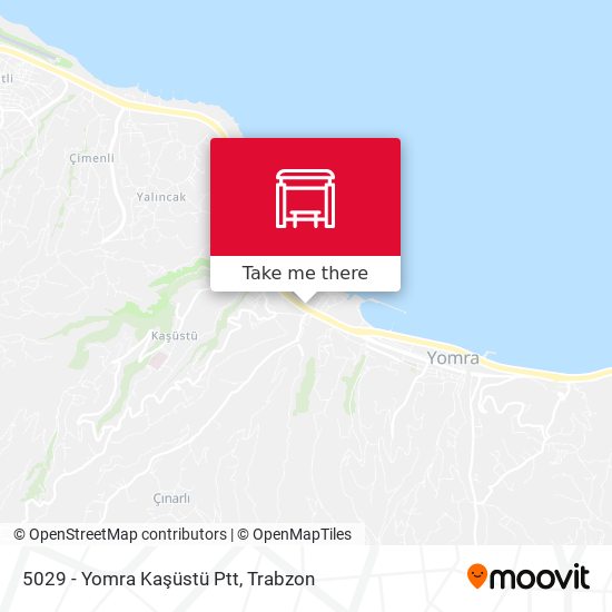 5029 - Yomra Kaşüstü Ptt map