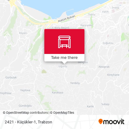 2421 - Küçükler-1 map