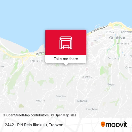 2442 - Piri Reis İlkokulu map