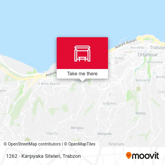 1262 - Karşıyaka Siteleri map