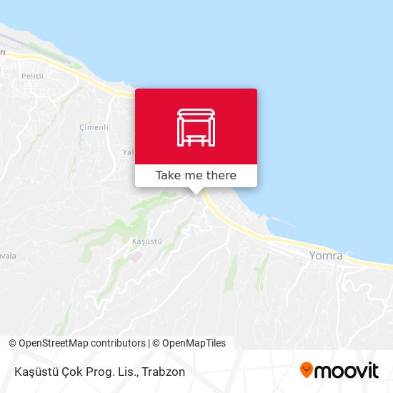 Kaşüstü Çok Prog. Lis. map