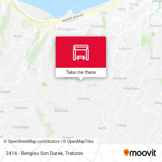 2416 - Bengisu Son Durak map