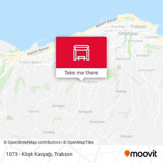 1073 - Köşk Kavşağı map