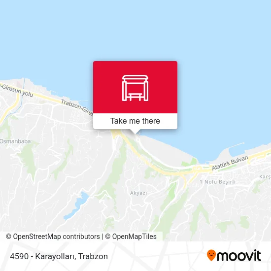 4590 - Karayolları map