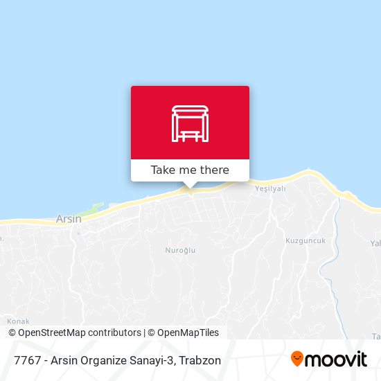 7767 - Arsin Organize Sanayi-3 map