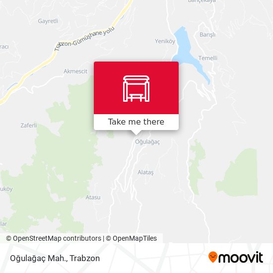 Oğulağaç Mah. map