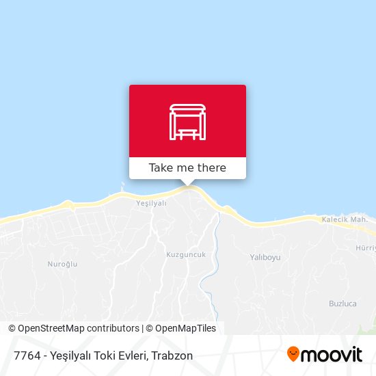 7764 - Yeşilyalı Toki Evleri map
