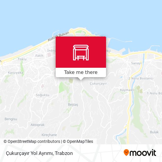 Çukurçayır Yol Ayrımı map