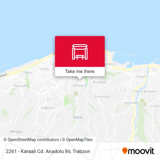 2261 - Karaali Cd. Anadolu İhl map
