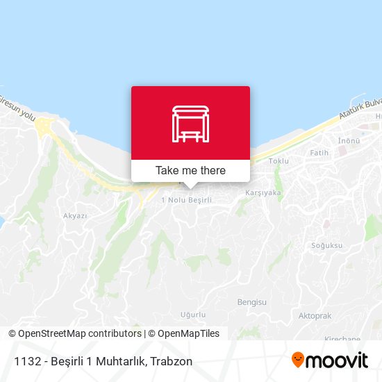 1132 - Beşirli 1 Muhtarlık map