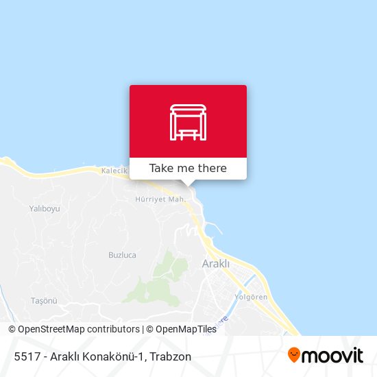 5517 - Araklı Konakönü-1 map