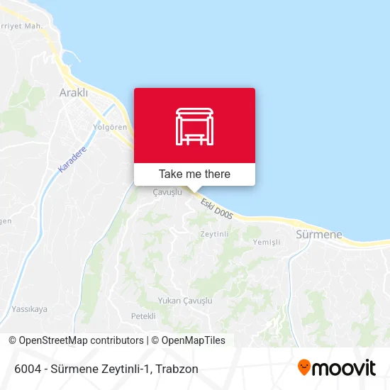 6004 - Sürmene Zeytinli-1 map