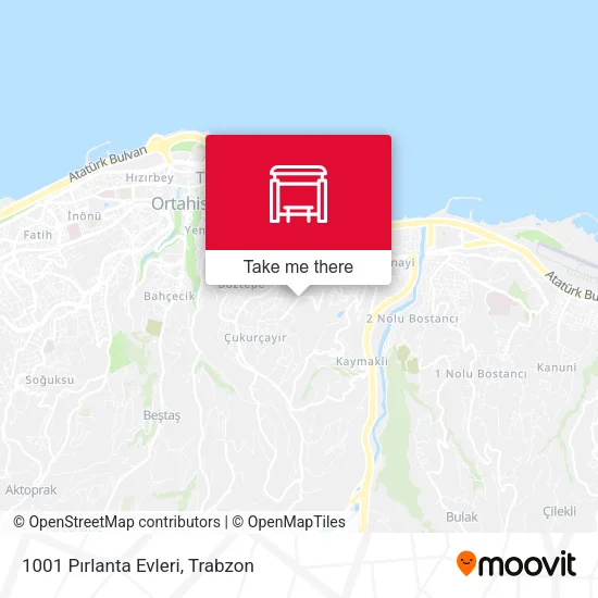 1001 Pırlanta Evleri map