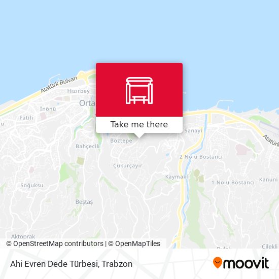 Ahi Evren Dede Türbesi map