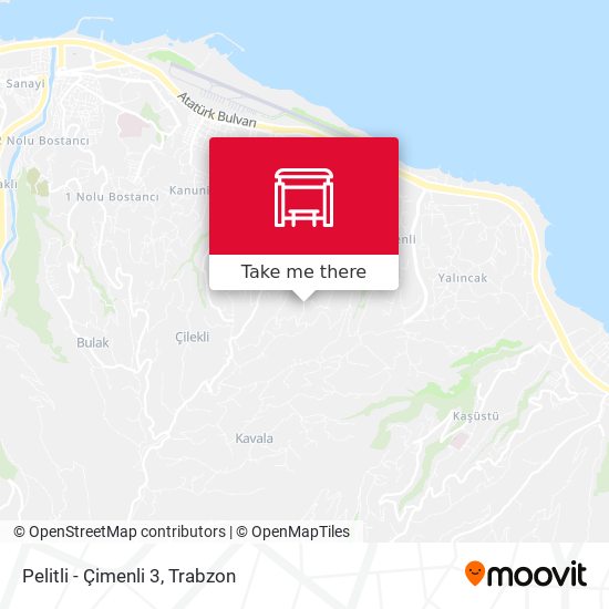 Pelitli - Çimenli 3 map