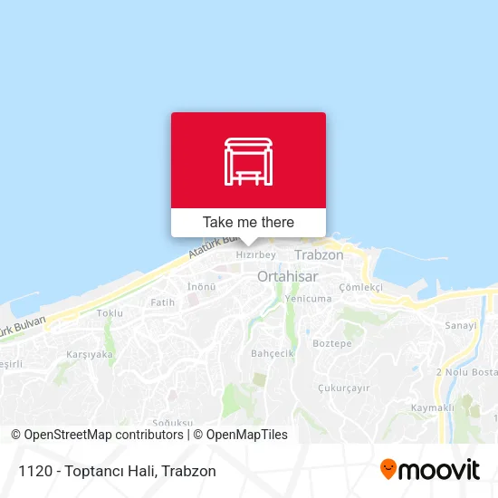 1120 - Toptancı Hali map