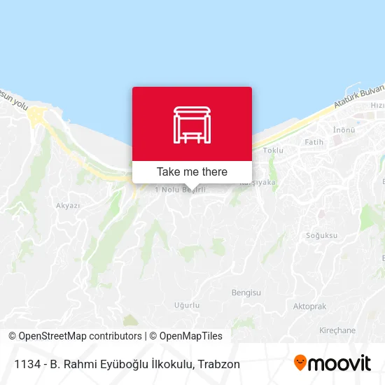 1134 - B. Rahmi Eyüboğlu İlkokulu map