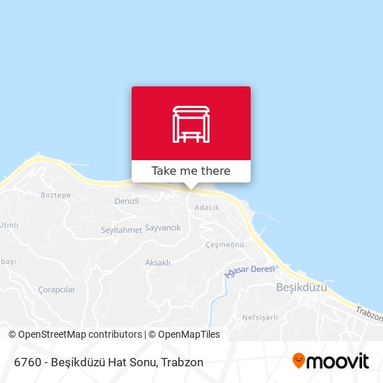 6760 - Beşikdüzü Hat Sonu map
