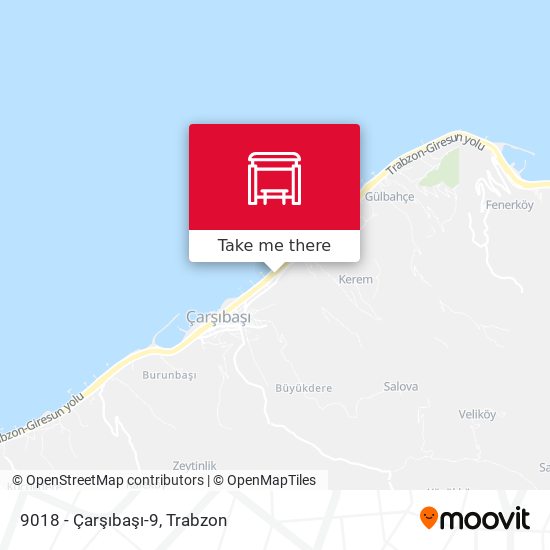 9018 - Çarşıbaşı-9 map