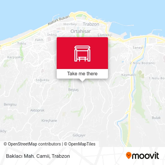 Baklacı Mah. Camii map