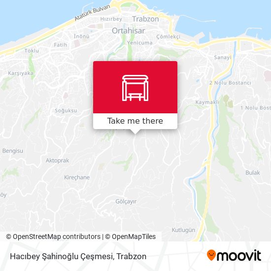 Hacıbey Şahinoğlu Çeşmesi map