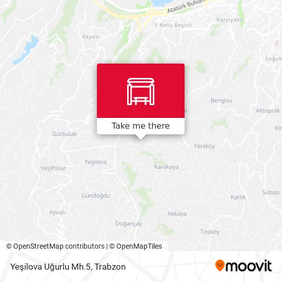 Yeşilova Uğurlu Mh.5 map
