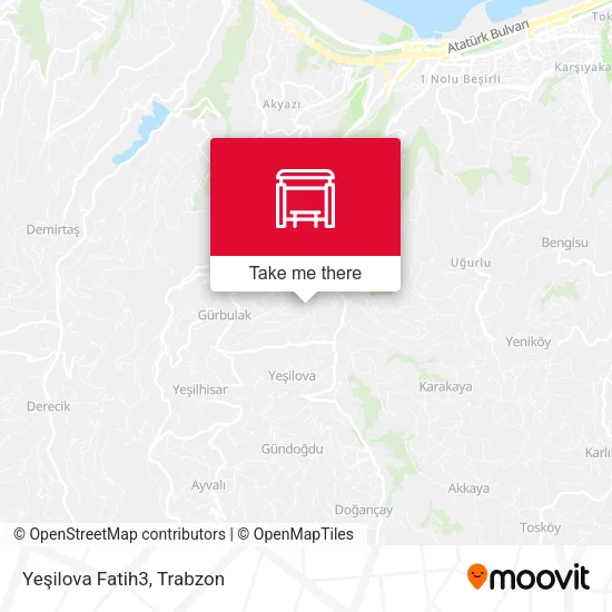Yeşilova Fatih3 map
