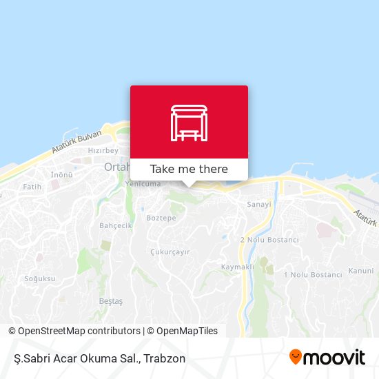 Ş.Sabri Acar Okuma Sal. map