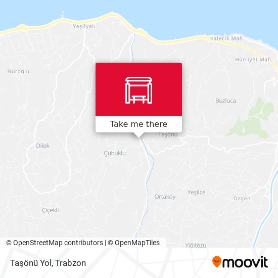 Taşönü Yol map