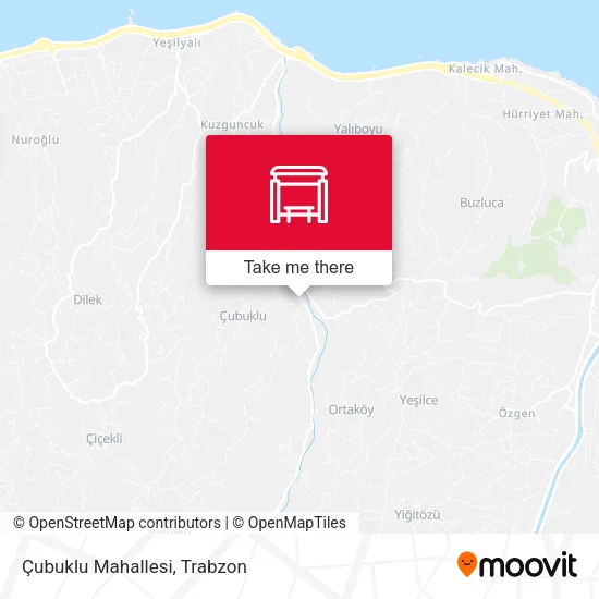 Çubuklu Mahallesi map