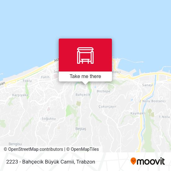 2223 - Bahçecik Büyük Camii map